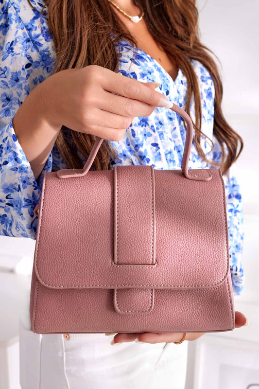 Pink bag with shoulder strap B230