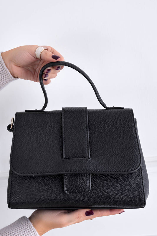 Black bag with shoulder strap B230