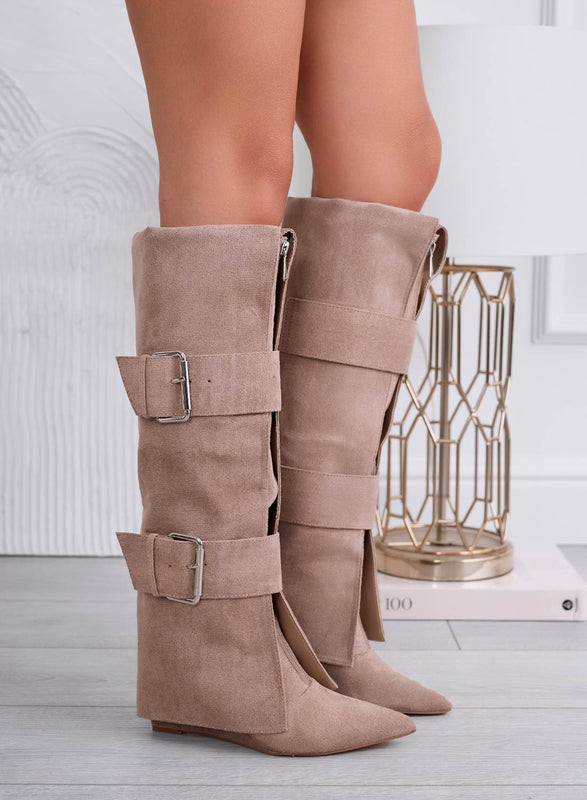 MEDELLIN - Bottes boue avec fermeture éclair et boucles