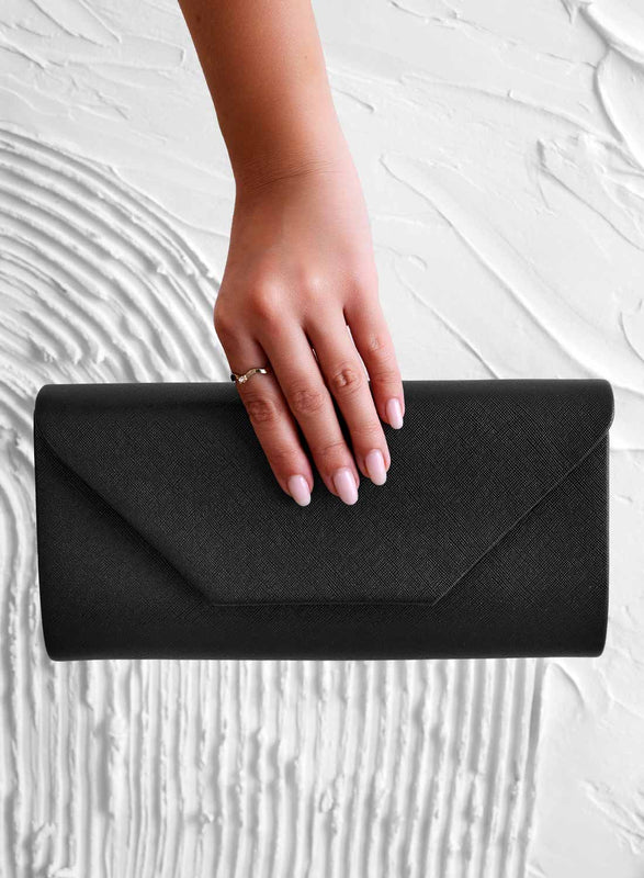 Clutch bag B216 black