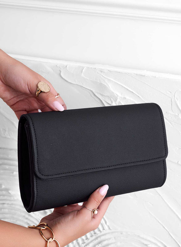 Clutch bag B219 black