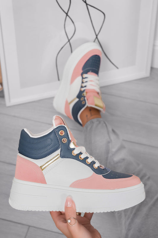 SILVANA - Multicoloured sneakers with chunky sole