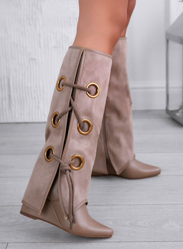 MILENA - Mud Wedge Boots