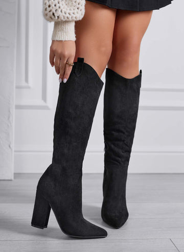 CASSIA - Bottes western noires