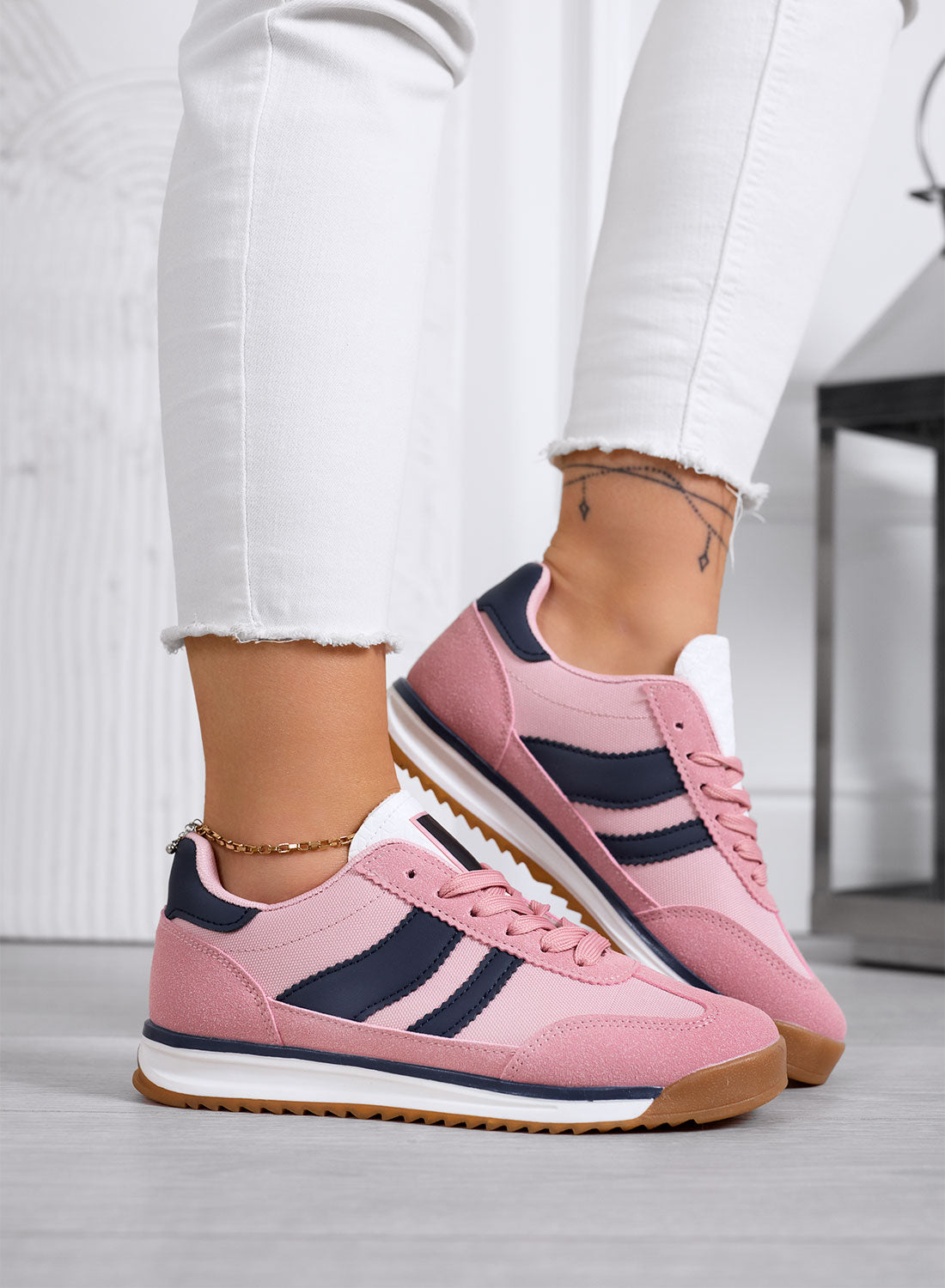 Woden Nora Iii Plateau Sneaker Pink Shop Woden Nora III Rose Blom